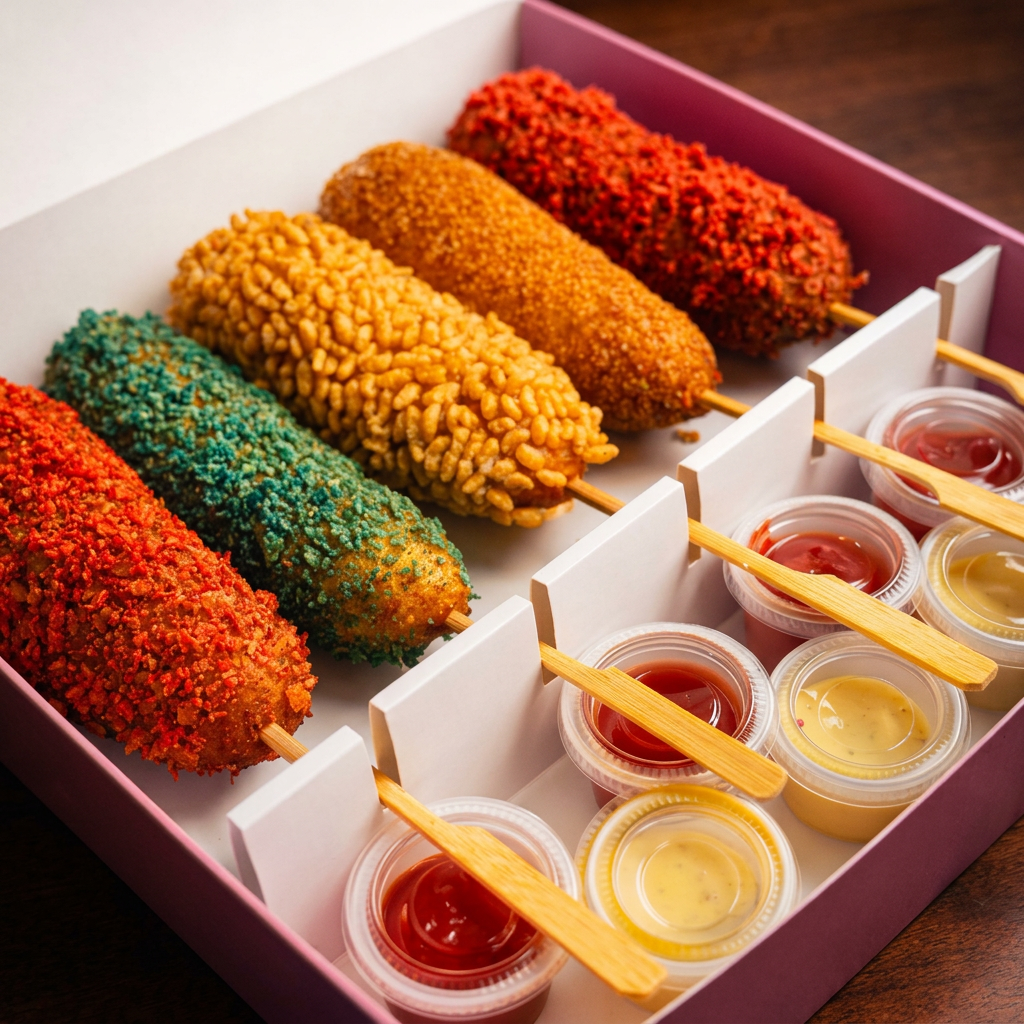 Korean corn dogs